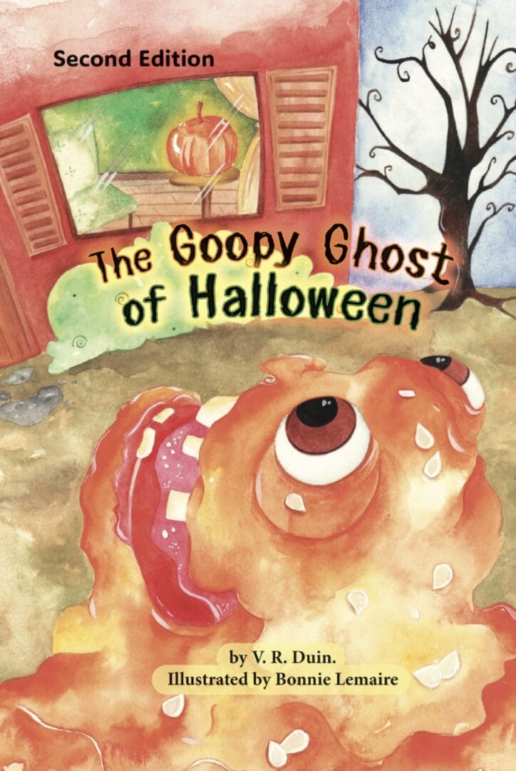 This is the front cover of The Goopy Ghost of Halloween.